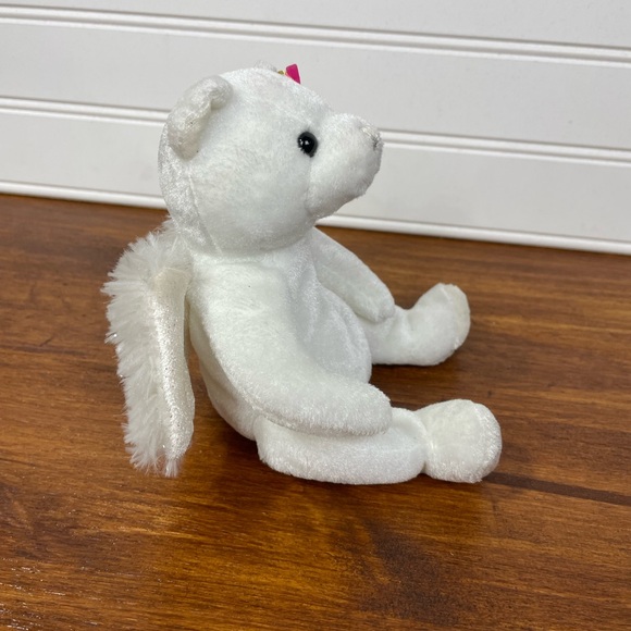 Ty White Bear with Angle Wings “Heavenly” - Picture 3 of 8
